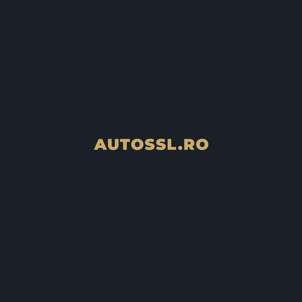Autossl.ro